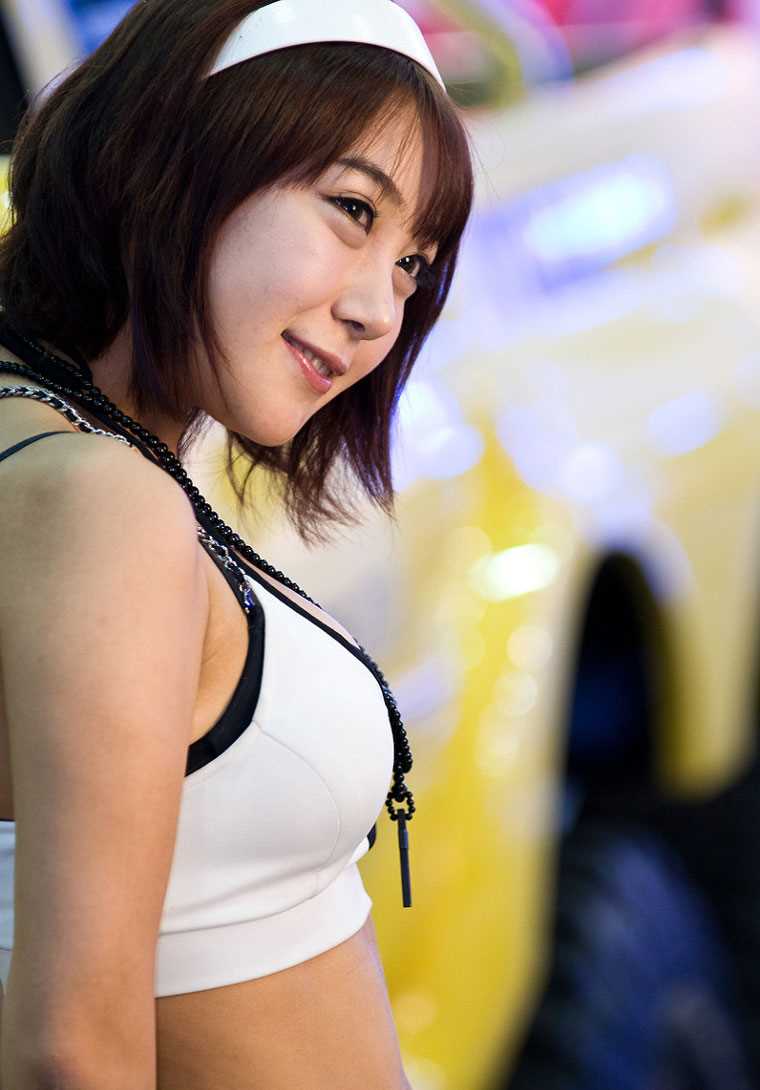 优质韩国靓丽车模高清图片