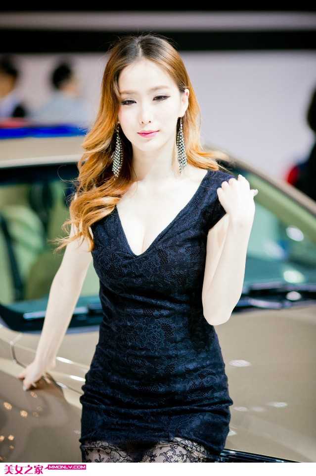 高清性感美女车模车展高清图集
