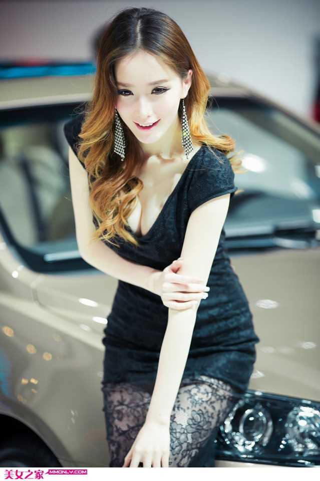 高清性感美女车模车展高清图集