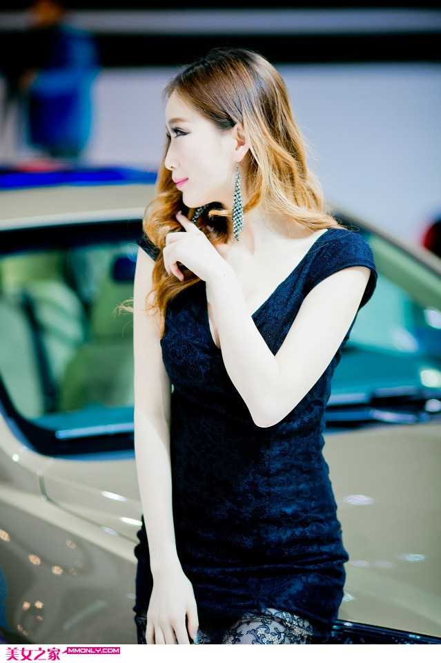 高清性感美女车模车展高清图集