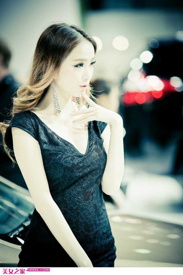 高清性感美女车模车展高清图集