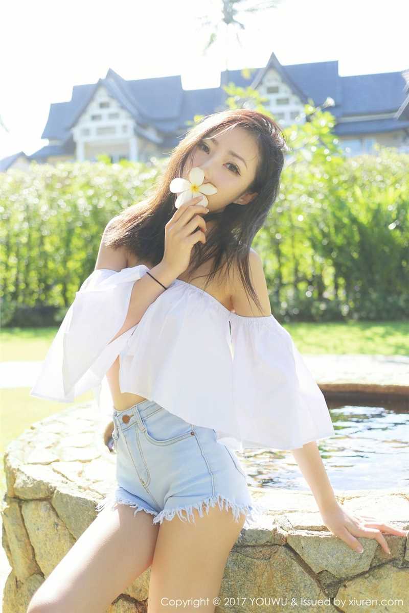 美女模特Ann尤美旅拍甜美迷人