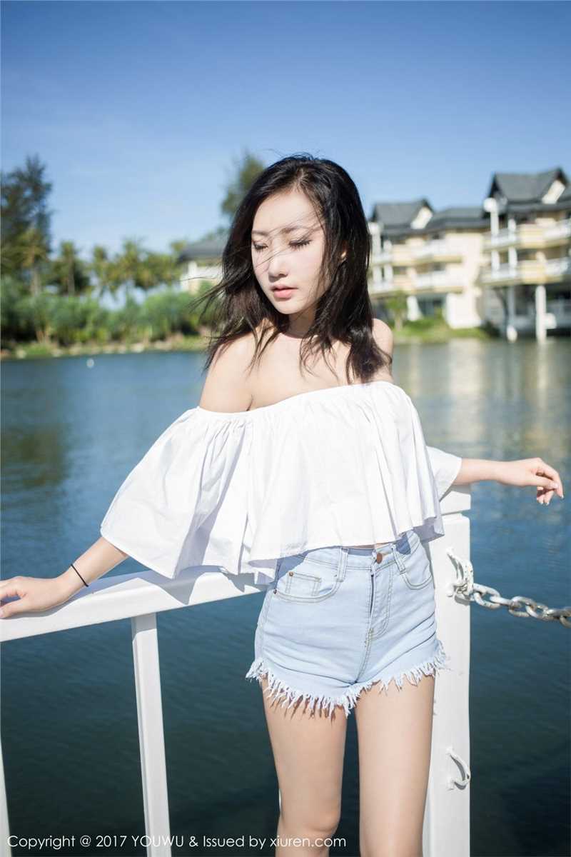 美女模特Ann尤美旅拍甜美迷人