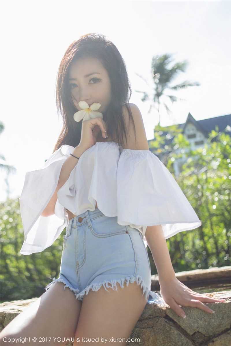 美女模特Ann尤美旅拍甜美迷人