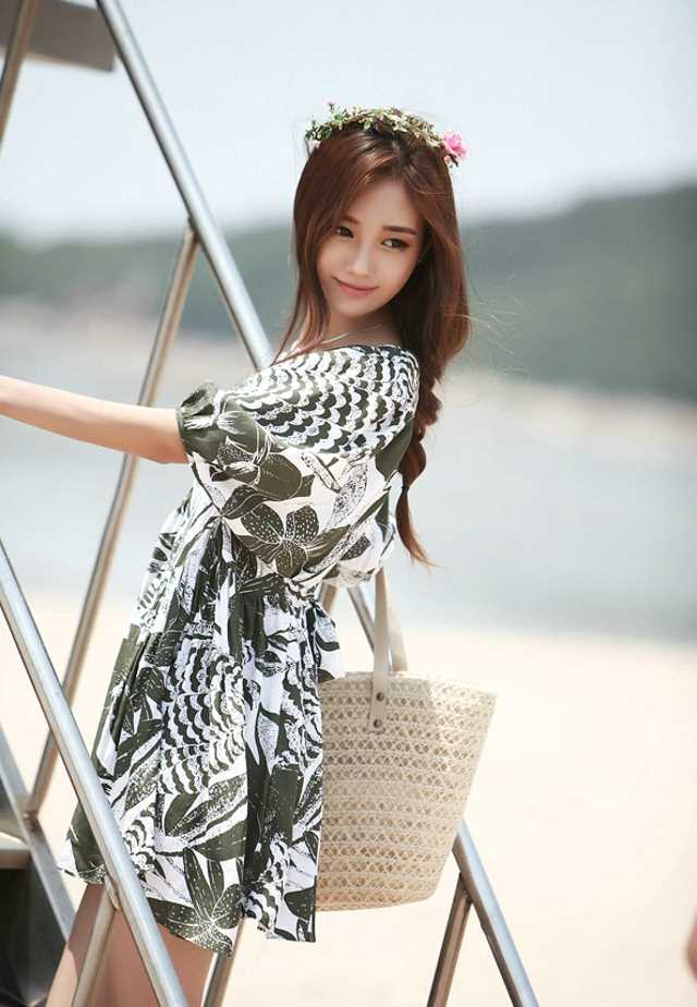 特别专辑韩国甜美嫩模海边唯美夏日