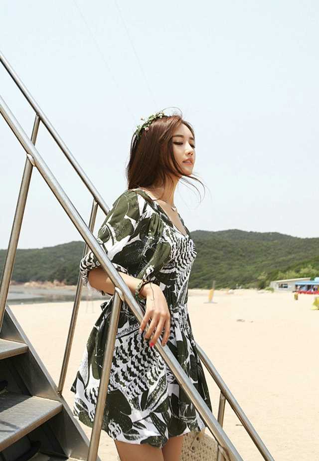 特别专辑韩国甜美嫩模海边唯美夏日