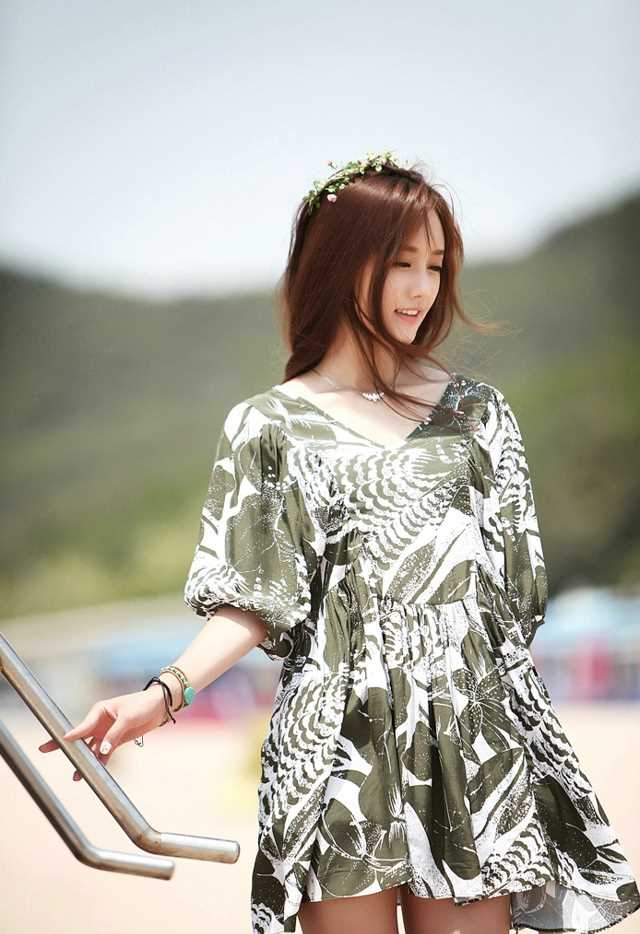 特别专辑韩国甜美嫩模海边唯美夏日