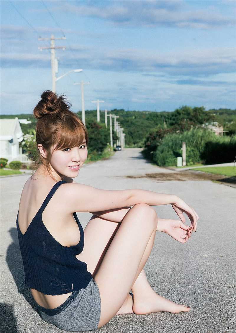 优质日本F罩杯女神金子栞甜美性感图片