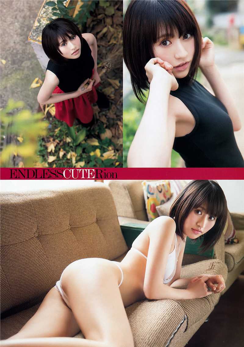 日本极品学生莉音Rion球场甜美可人美照