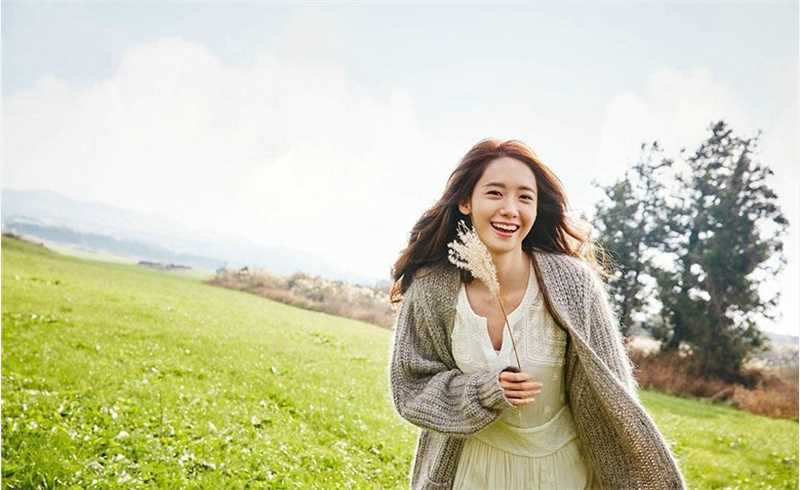 高清甜美女孩允儿户外小清新图片图集