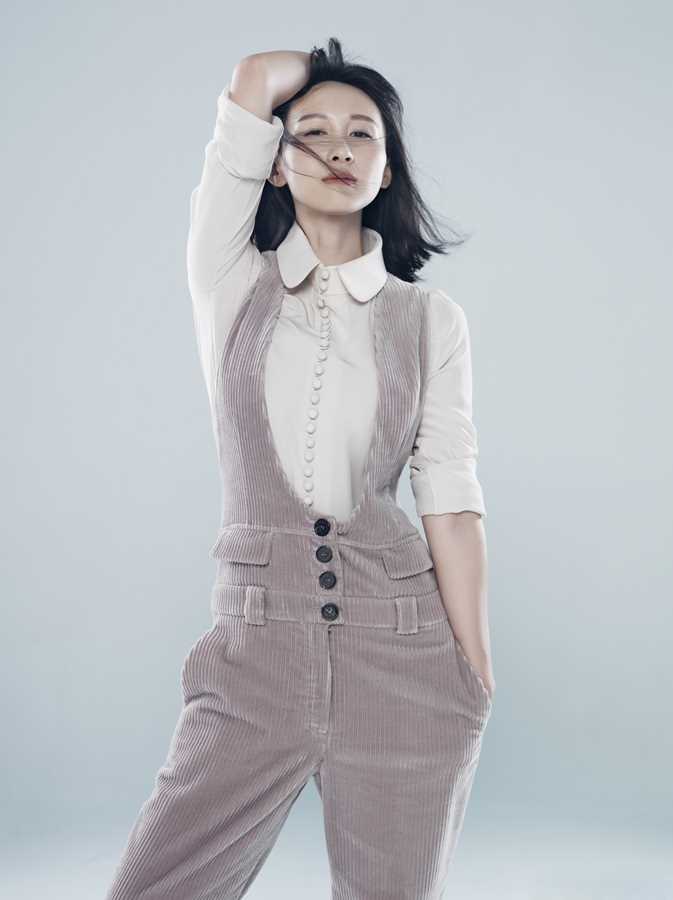 精选演员练束梅清新甜美图册