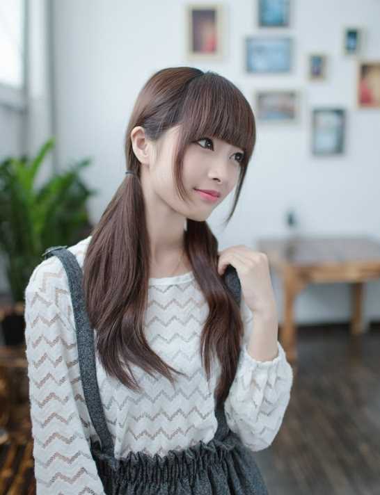 高清甜美女孩咖啡馆迷人写照图集