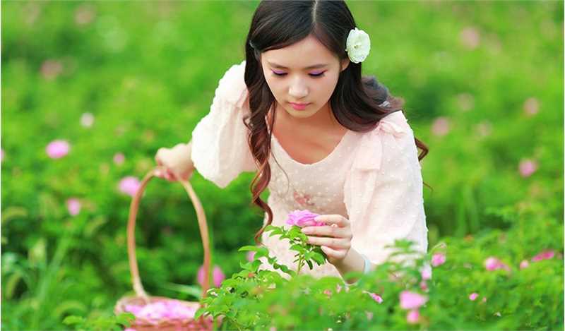 优质甜美女孩户外高清集图片