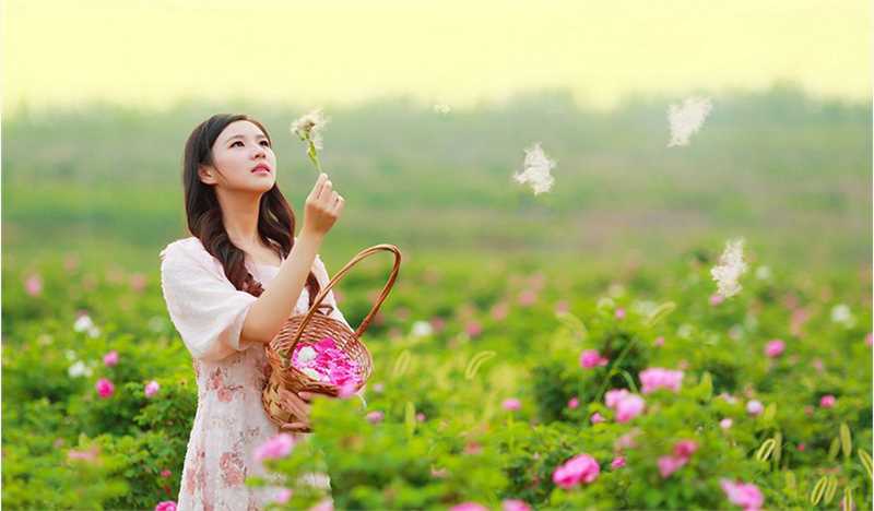 优质甜美女孩户外高清集图片