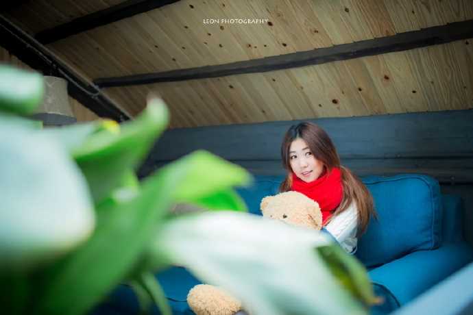 最全可爱重庆美女抱泰迪熊拍摄甜美动人相册