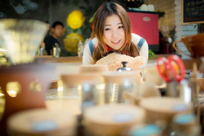 最全可爱重庆美女抱泰迪熊拍摄甜美动人相册