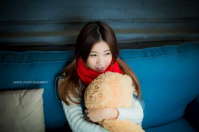 最全可爱重庆美女抱泰迪熊拍摄甜美动人相册