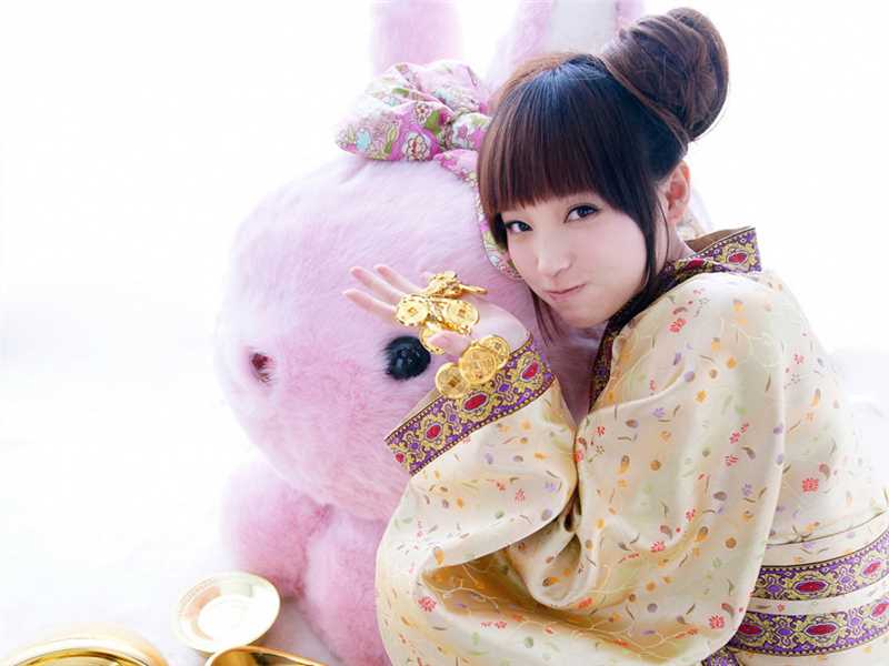 优质甜美可爱古装美女金莎高清电脑壁纸图片