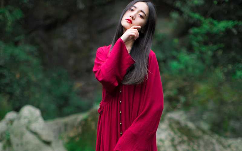 精选清纯古装美女户外高清桌面壁纸图册