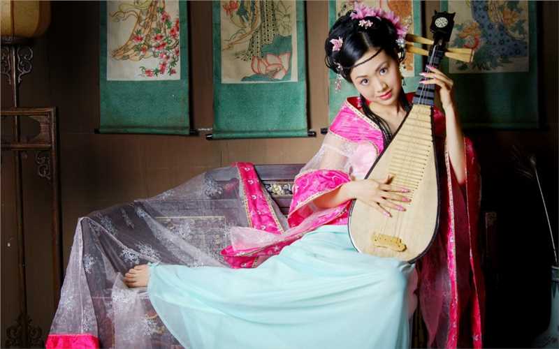 优质古装美女高清宽屏壁纸相册