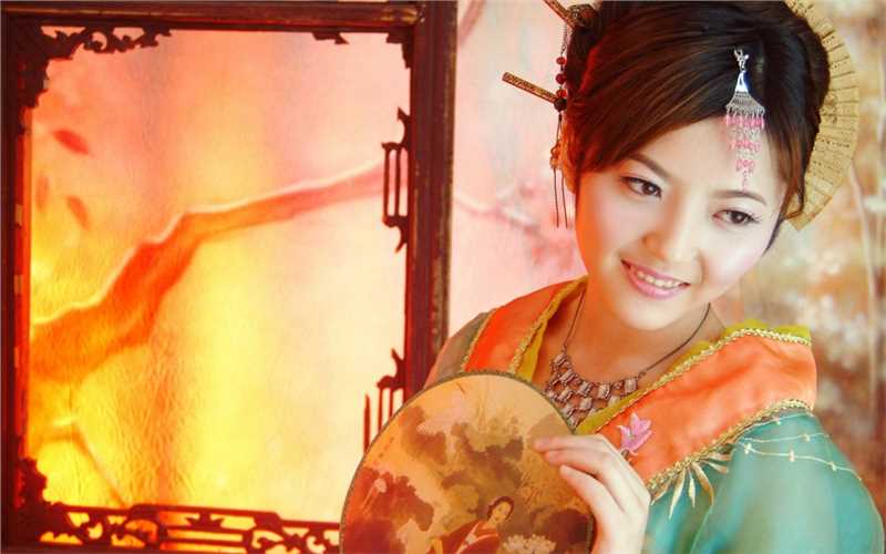 优质古装美女高清宽屏壁纸相册