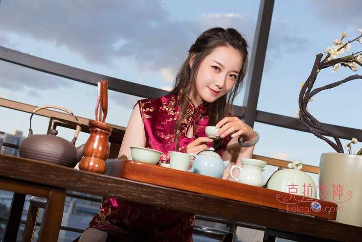 精选古典亚洲旗袍美女展现东方优雅气质婚纱图片图册