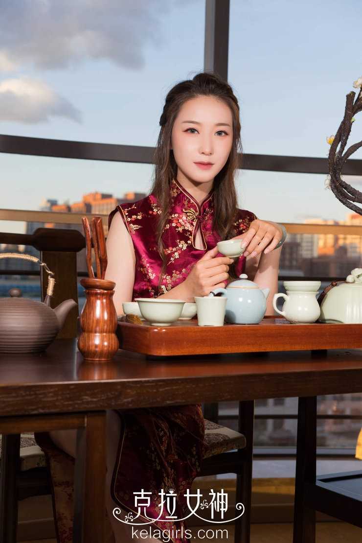 精选古典亚洲旗袍美女展现东方优雅气质婚纱图片图册