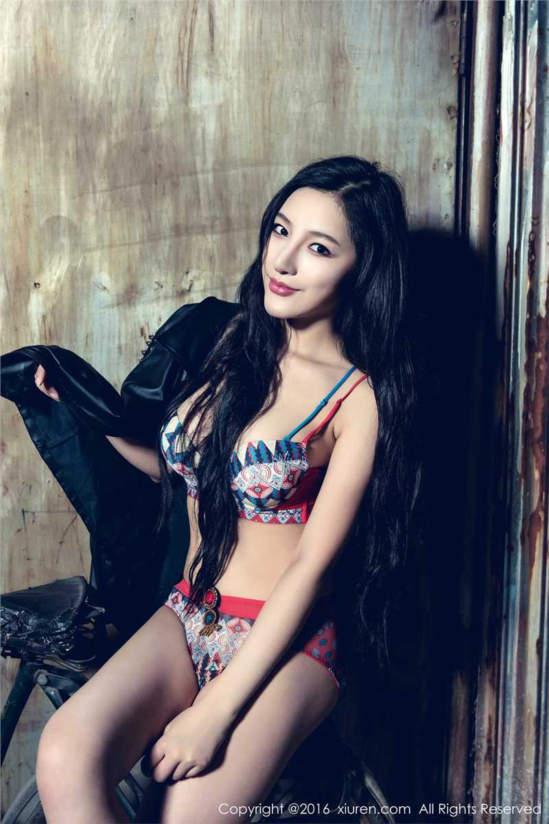 红色旗袍美女UU阿文图集