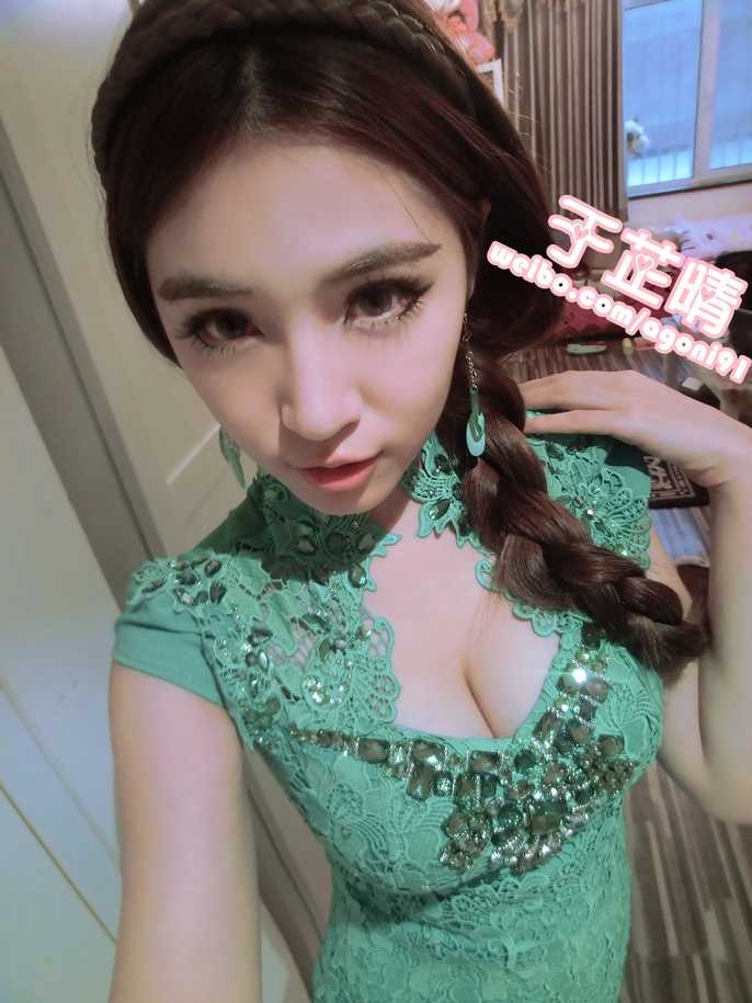 优质旗袍美女于芷晴高清照图片