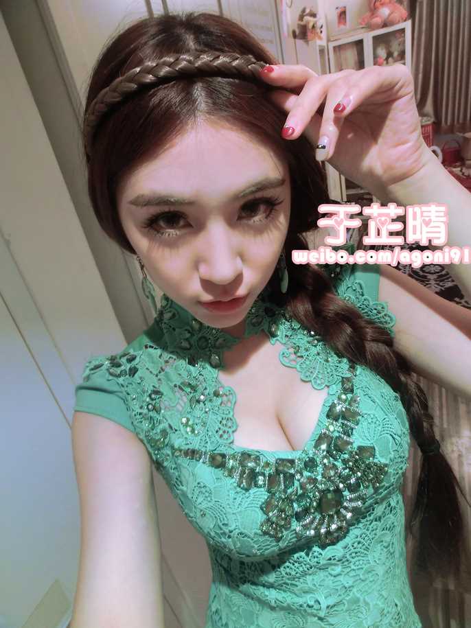 优质旗袍美女于芷晴高清照图片