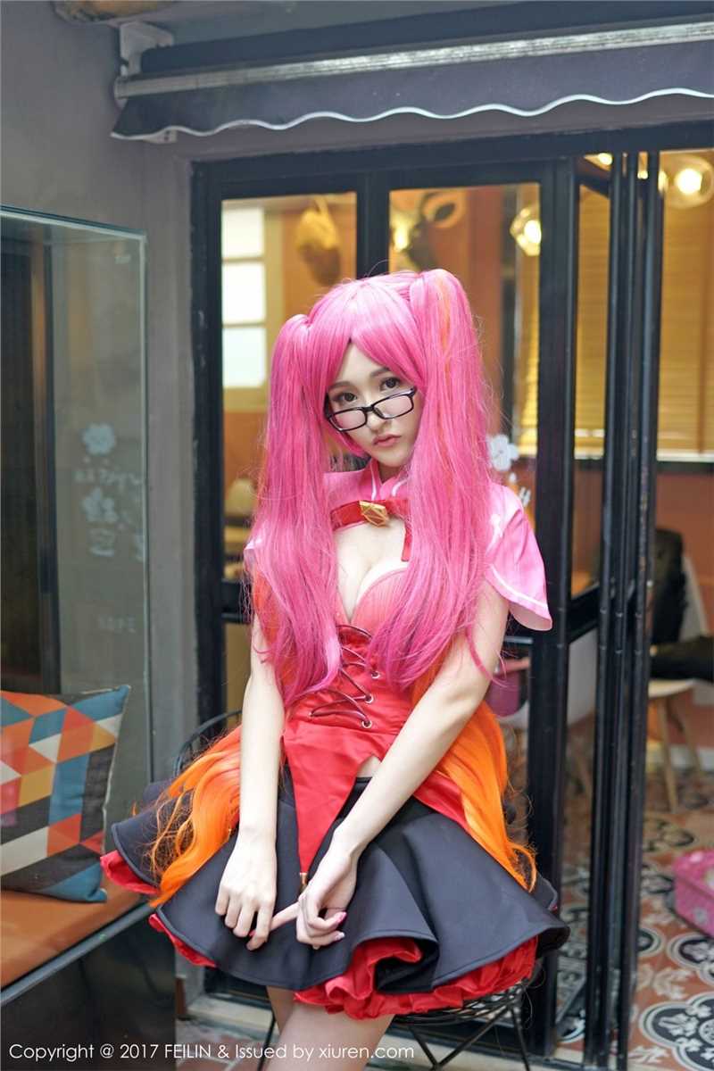 最新百变少女沈梦瑶私房cosplay壁纸