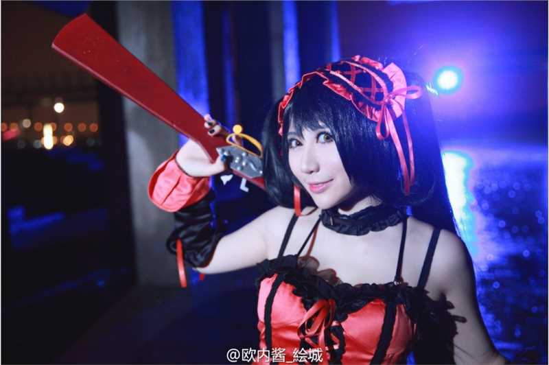 优质短发女模特x叉魅性感Cos图片相册