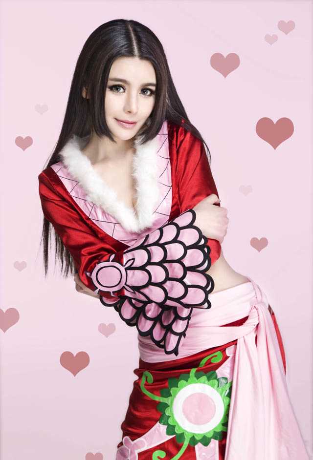 优质花儿乐队主唱小爱cosplay动漫海贼王图片