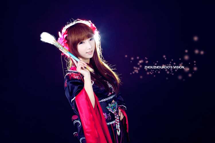 精选甜美小美女cosplay仙剑万花高清图册