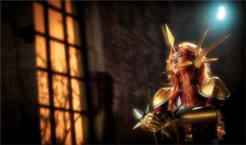 萌妹子cosplay游戏女巫角色高清图集