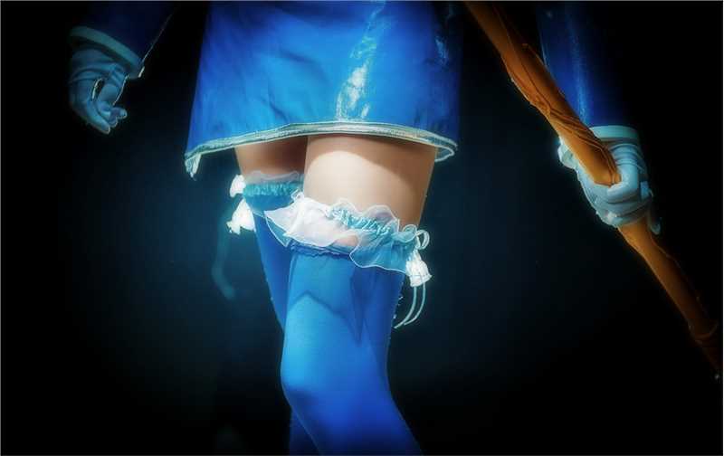 萌妹子cosplay游戏女巫角色高清图集