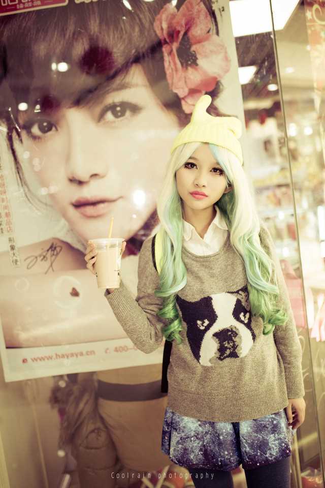 优质萝莉萌妹子cosplay洋娃娃街拍照相册