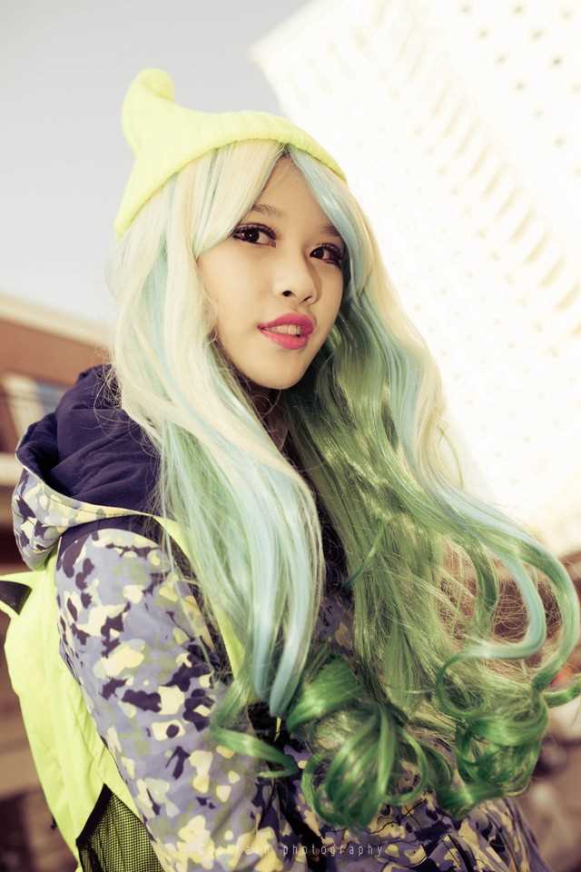 优质萝莉萌妹子cosplay洋娃娃街拍照相册