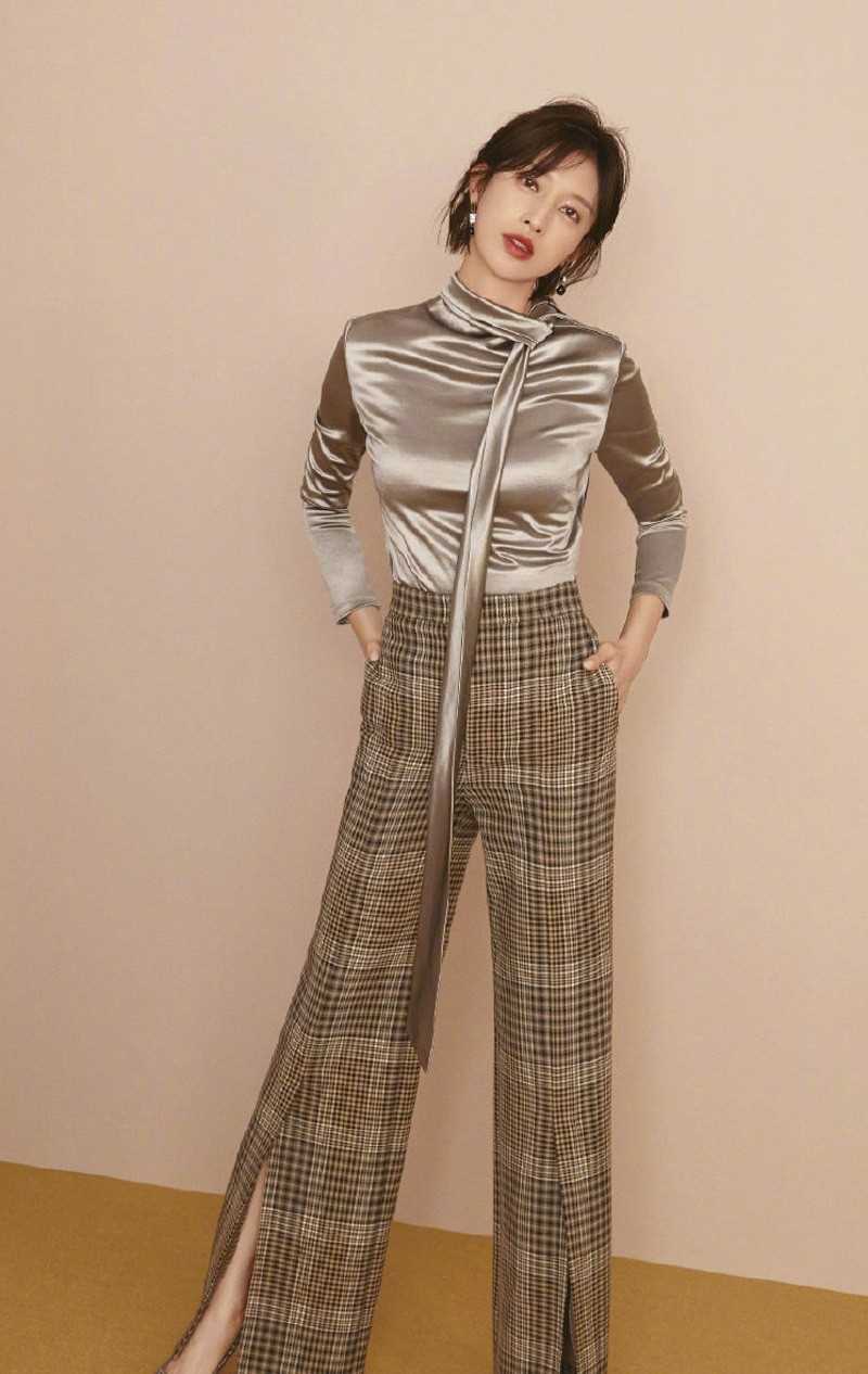 精选短发美女张俪时尚优雅个人魅力明星图片图册