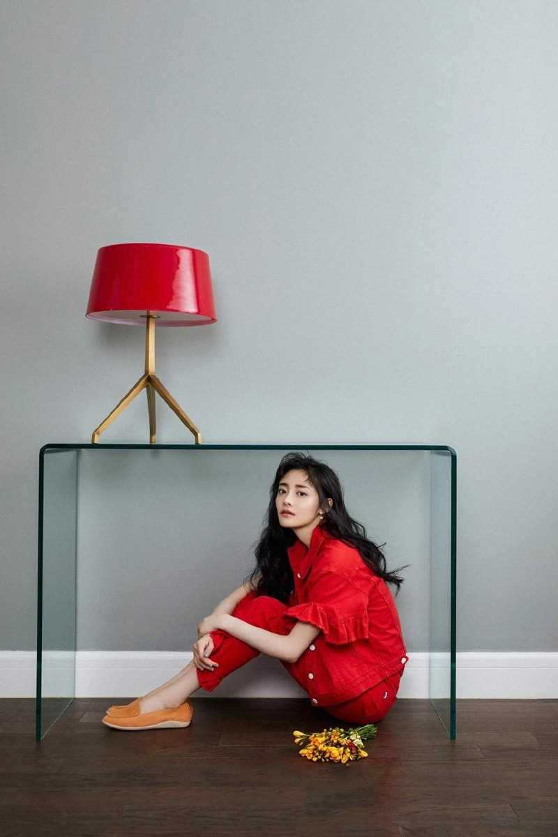 长腿美女御姐周洁琼时尚优雅靓丽服饰居家图片