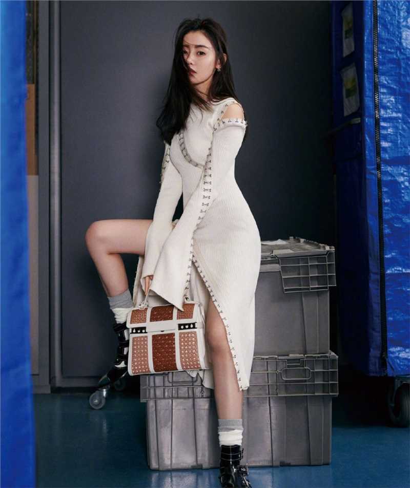 最新张天爱个人秀名媛时尚风格大片壁纸