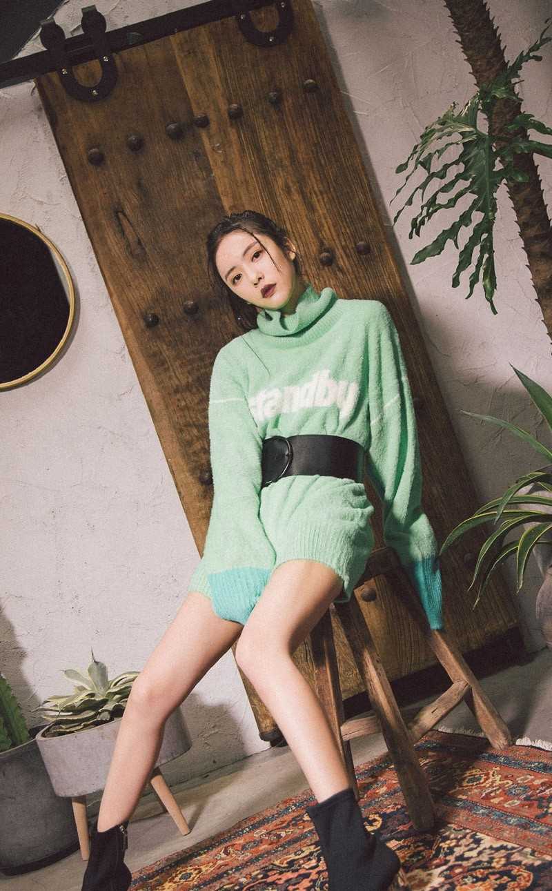 百面造型少女蔡文静时尚个人明星艺术照片