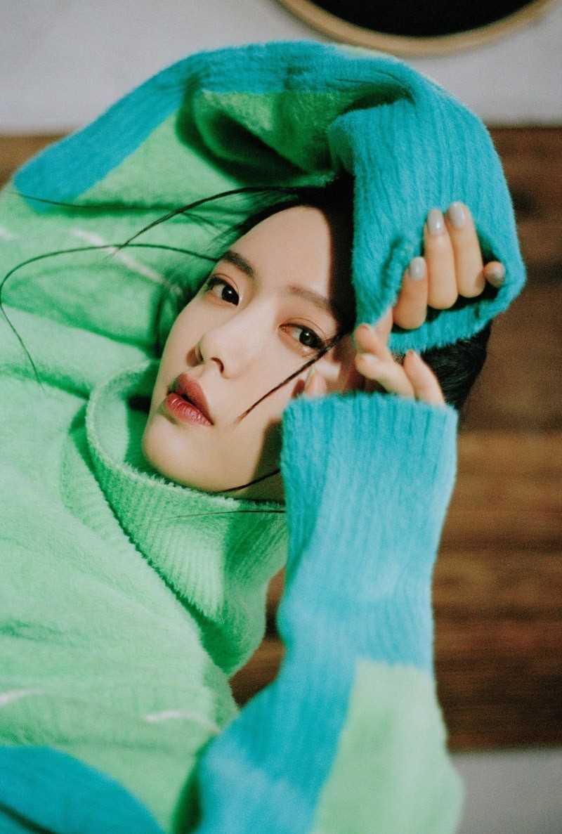 百面造型少女蔡文静时尚个人明星艺术照片