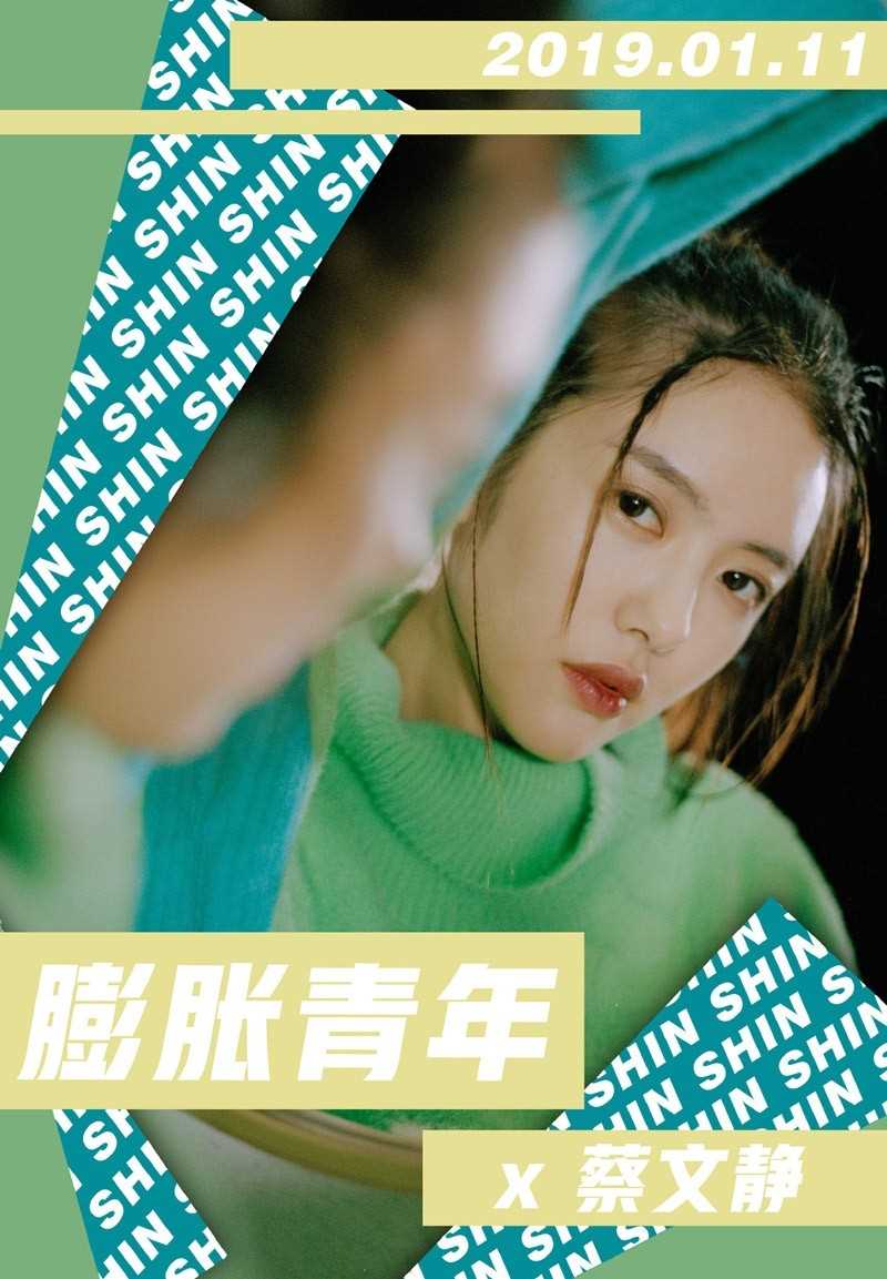 百面造型少女蔡文静时尚个人明星艺术照片