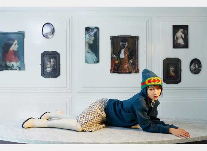 特别专辑秀丽短发美女吴谨言时尚清爽活力多姿清纯图片图片