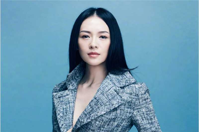 最新自信成熟御姐章子怡露背礼裙干练时尚明星图集