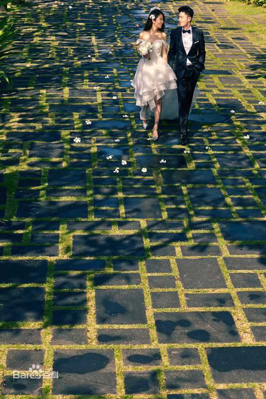 霍建华(Wallace Huo)婚纱照生活照