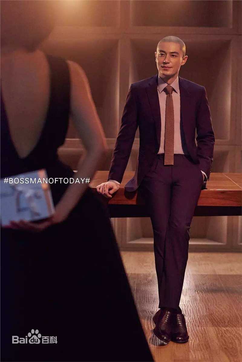 霍建华(Wallace Huo)HUGO BOSS中国区代言人生活照