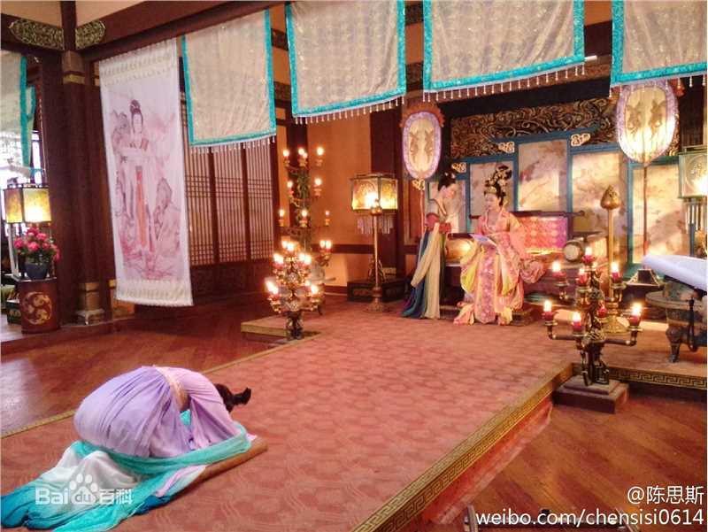 张钧甯(Ning Chang)在《武媚娘传奇》饰演徐慧中的