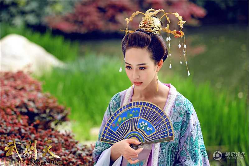 张钧甯(Ning Chang)在《武媚娘传奇》饰演徐慧中的